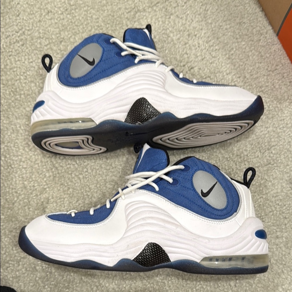 Nike Air Penny 2 Atlantic Blue 2009 retro used needs sole swap